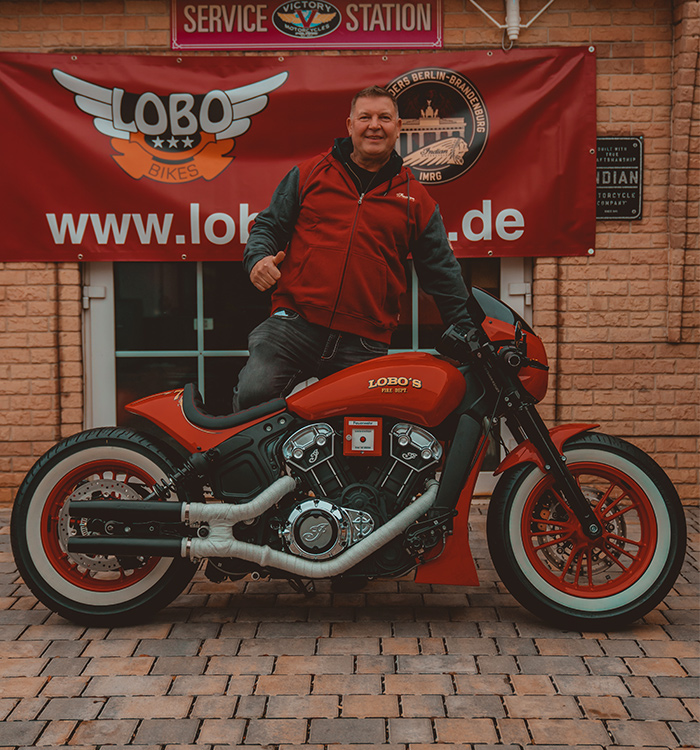 Lobo Bikes autorisierter Indian Motorcycles Dealer Berlin Brandenburg - Verkauf, Werkstatt und Fahrschule - Team - Olaf Lange